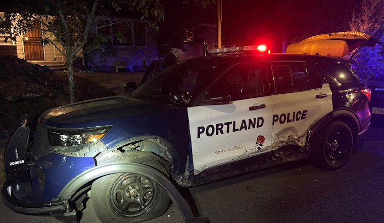 Two Portland Officers Injured After Allegedly Impaired Driver Strikes Patrol Cars in Arbor Lodge