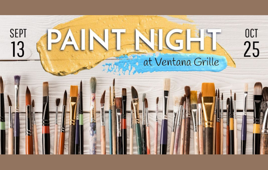 Unleash Your Inner Artist: Arlington Parks Hosts Paint Night with Dinner at Ventana Grille