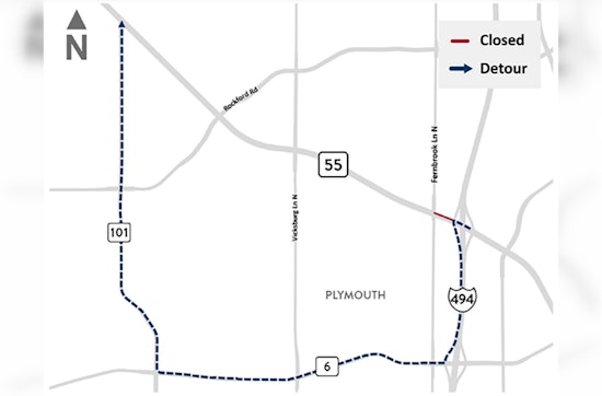 Upcoming Road Closures on Highway 55 in Minnesota to Affect East and Westbound Traffic With Detours
