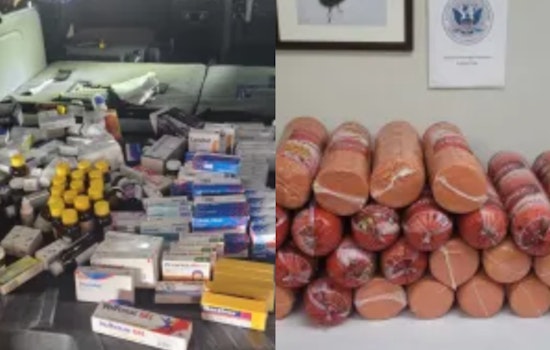 U.S. Customs Seizes Illegal Mexican Bologna and Prescription Meds at Presidio Port, Woman Fined $1,000