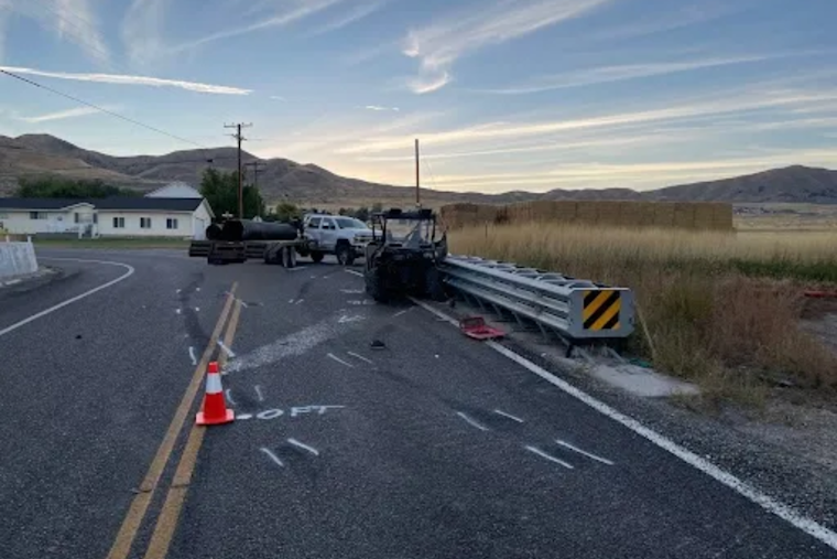UTV Driver Killed in Collision with Truck on SR-102 in Box Elder County