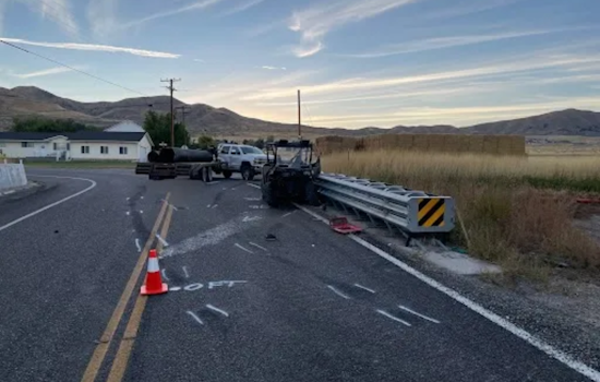 UTV Driver Killed in Collision with Truck on SR-102 in Box Elder County