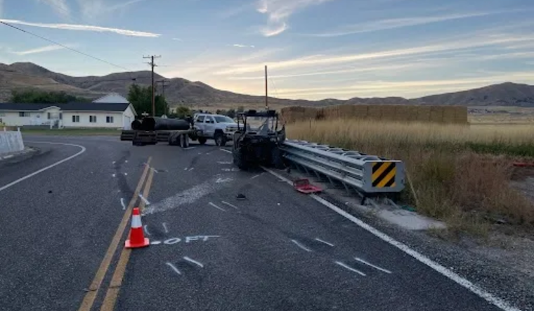 UTV Driver Killed in Collision with Truck on SR-102 in Box Elder County