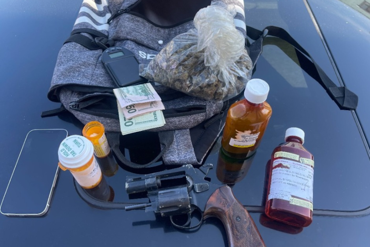 Vallejo Police Chase Leads to Seizure of Unregistered Firearm and Illegal Substances, Suspect Detained