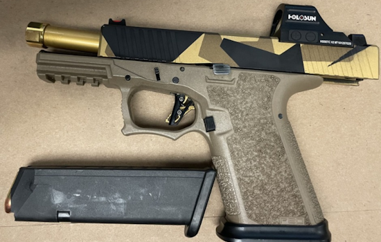 Vallejo Traffic Stop Leads to Arrest for Possession of Unserialized Firearm