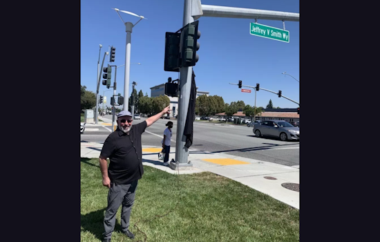 Valley Medical Center Entrance Honors Retired County Executive with Jeff Smith Way in San José
