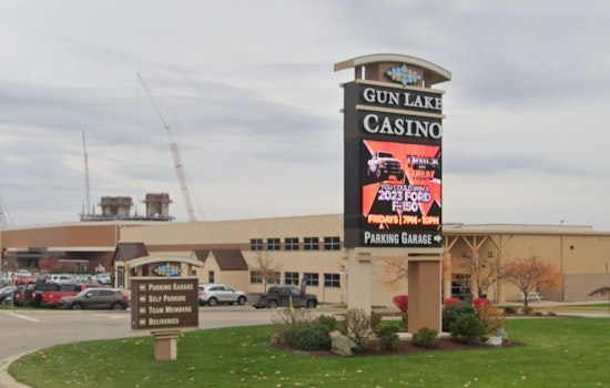 Vehicle Crashes into Gun Lake Casino Entrance Amidst Domestic Dispute in Wayland