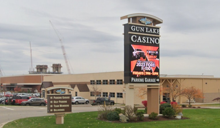 Vehicle Crashes into Gun Lake Casino Entrance Amidst Domestic Dispute in Wayland