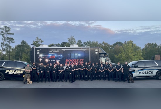 Wake Forest and Rolesville Police Conduct Saturation Patrol, Nearly 100 Traffic-Related Charges Issued