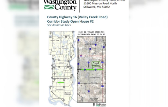 Washington County Seeks Public Input on Valley Creek Road Corridor Study
