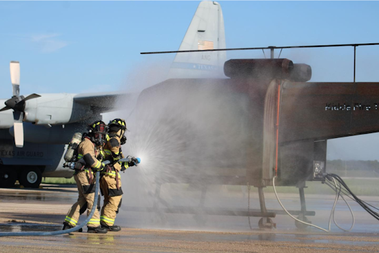 White Settlement and Regional Fire Departments Unite for Advanced Aircraft Fire Training at NAS JRB Fort Worth