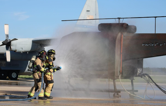 White Settlement and Regional Fire Departments Unite for Advanced Aircraft Fire Training at NAS JRB Fort Worth