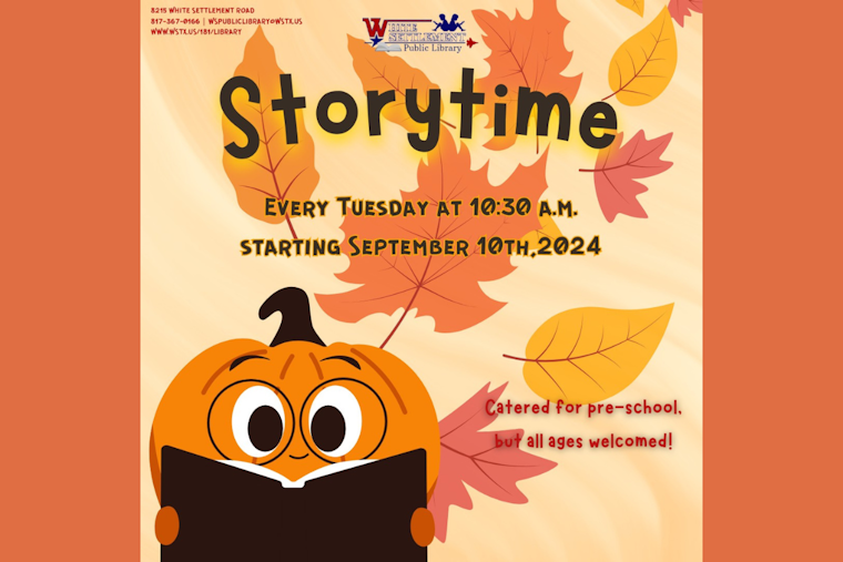 White Settlement Library Welcomes Back Children with Cat-Themed Storytime Sessions