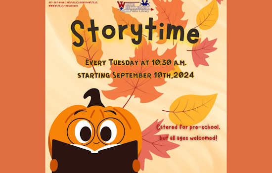 White Settlement Library Welcomes Back Children with Cat-Themed Storytime Sessions