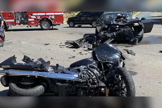Windsor Motorcyclist Charged With Felony DUI Following Collision in Healdsburg