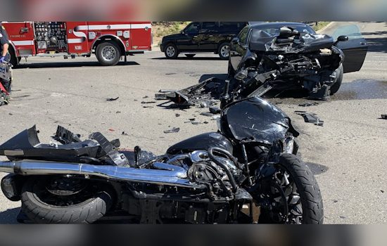 Windsor Motorcyclist Charged With Felony DUI Following Collision in Healdsburg
