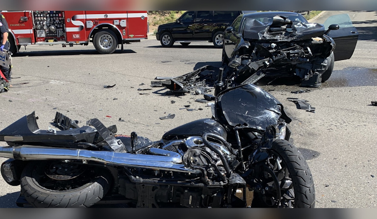 Windsor Motorcyclist Charged With Felony DUI Following Collision in Healdsburg