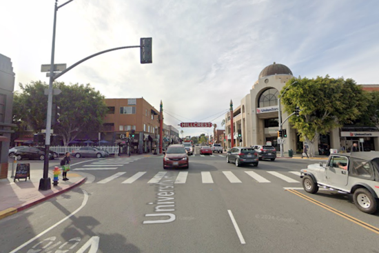 Woman in Critical Condition After Being Struck by Jeep on University Avenue in Hillcrest, San Diego