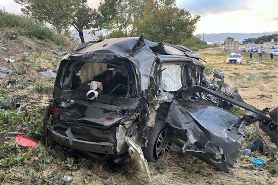 Woman Perishes, Child Critically Injured in Rollover Crash Following High-Speed Chase Near Layton