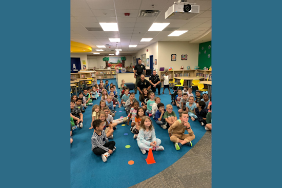 Wylie Police Department Engages Young Minds with "Books and Badges" Program at Hartman Elementary