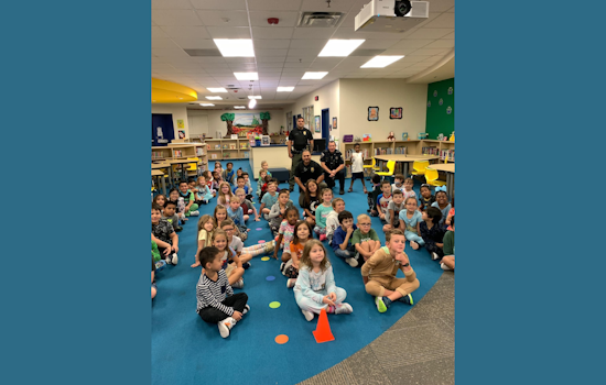 Wylie Police Department Engages Young Minds with "Books and Badges" Program at Hartman Elementary