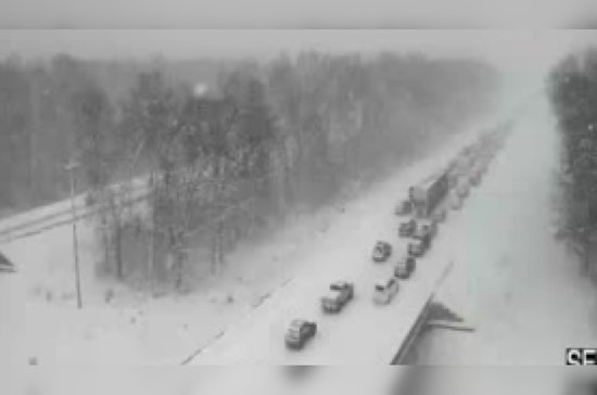 13-Vehicle Pile-Up Prompts Closure of US-31 Near Muskegon Amid Severe Weather Conditions