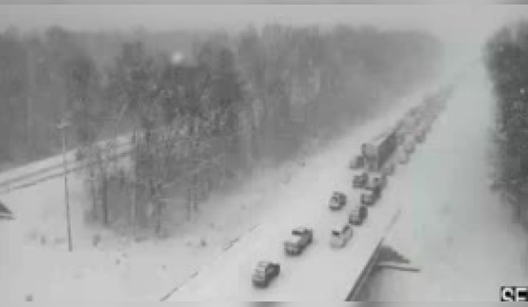 13-Vehicle Pile-Up Prompts Closure of US-31 Near Muskegon Amid Severe Weather Conditions