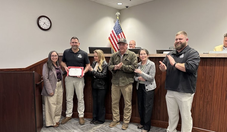 Acworth Electric Superintendent David Ross Honored for 20 Years of Service