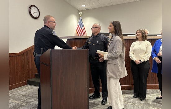 Acworth Police Department Celebrates Veteran Officer’s Promotion to Major After 24 Years of Service