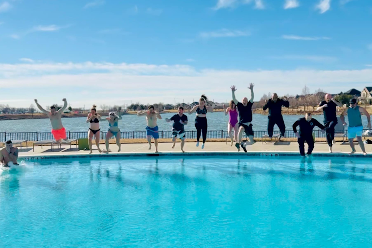 Argyle Community Braces Icy Waters to Provide 1,300 Meals in Polar Plunge Charity Event