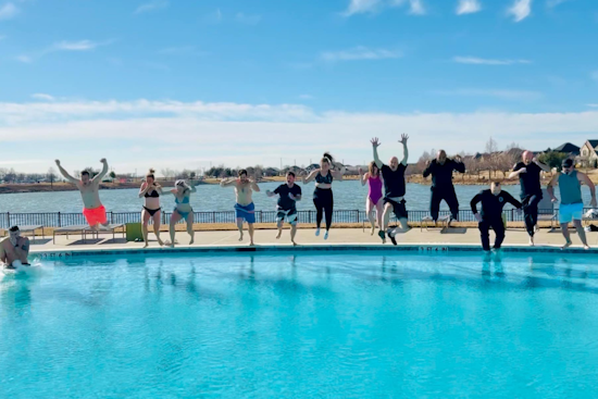 Argyle Community Braces Icy Waters to Provide 1,300 Meals in Polar Plunge Charity Event