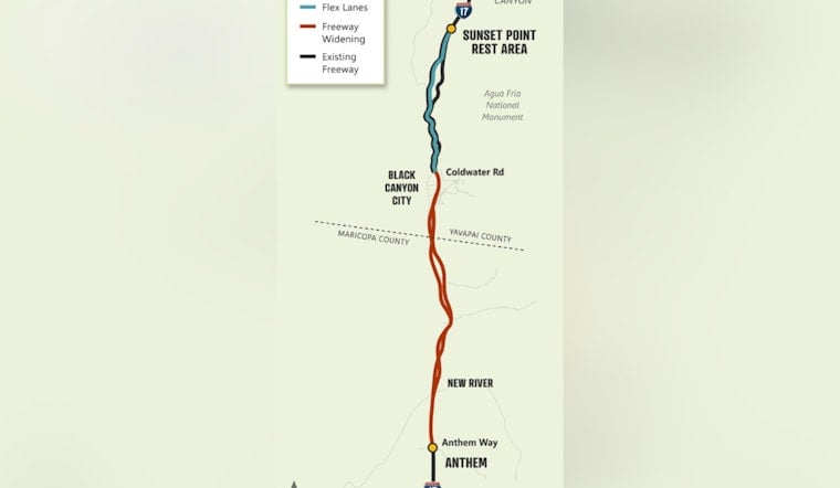 Arizona to See Enhanced Roadways: Major Upgrades for Phoenix, Tucson and Northern AZ in 2025