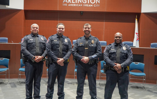 Arlington Police Department Welcomes Three Veteran Officers to Their Ranks