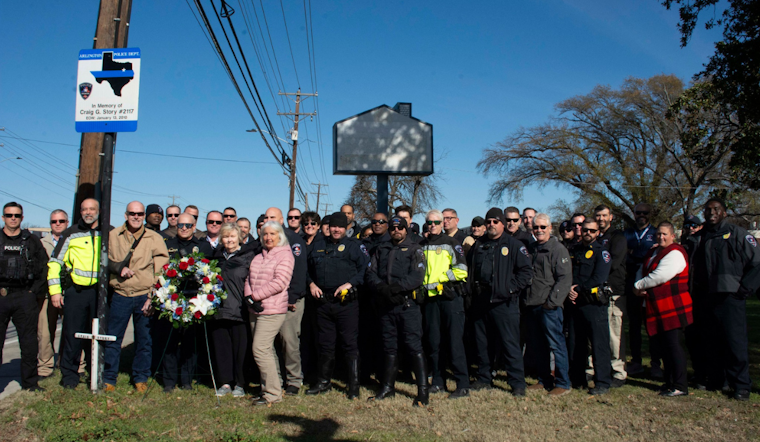 Arlington Remembers Fallen Officer Craig Story on 15th Anniversary of His Death with Heartfelt Tribute
