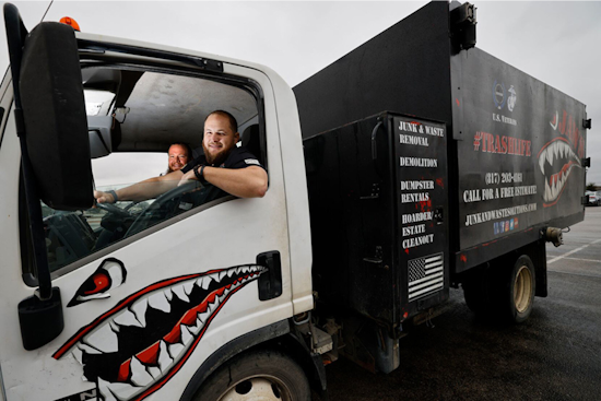 Arlington Veteran's Junk Removal Business Booms with Aid from EDC and LiftFund Program