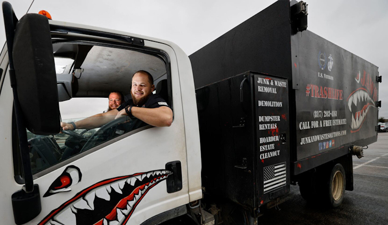 Arlington Veteran's Junk Removal Business Booms with Aid from EDC and LiftFund Program