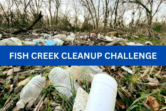 Arlington's 7th Annual Fish Creek Cleanup to Clear Persistent Litter on January 25