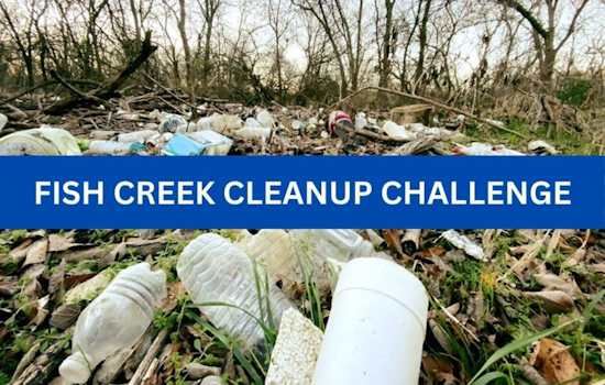 Arlington's 7th Annual Fish Creek Cleanup to Clear Persistent Litter on January 25