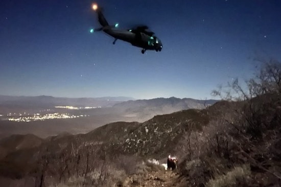 ATV Rider Rescued After 150-Foot Plunge in Virgin Mountains in Multi-Agency Effort