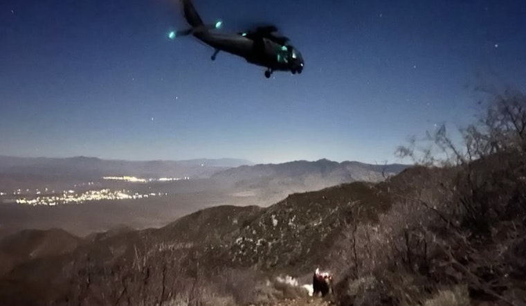 ATV Rider Rescued After 150-Foot Plunge in Virgin Mountains in Multi-Agency Effort