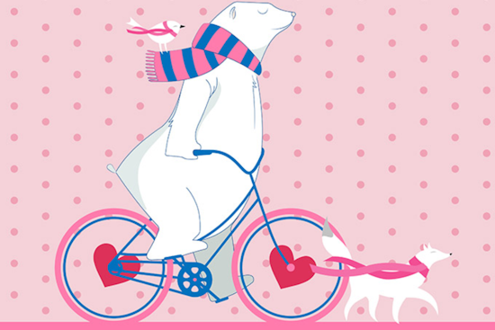 Aurora Invites Commuters to Cycle for a Cause on Winter Bike to Work Day This Valentine's
