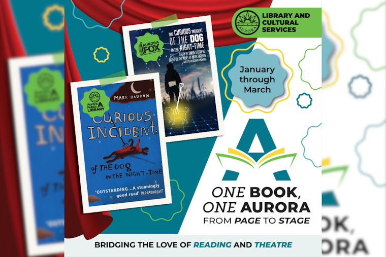 Aurora Unites Through "One Book, One Aurora" Program With Theatrical Adaptation of 'The Curious Incident of the Dog in the Night-Time'