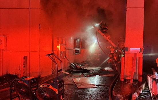 Austin Fire Department Quells Early Morning Blaze at Abandoned Bank on N. Lamar Blvd