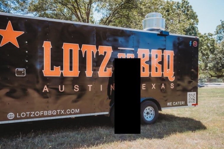 Austin Police Seek Community Help to Locate Stolen "Lotz of BBQ" Food Truck Trailer