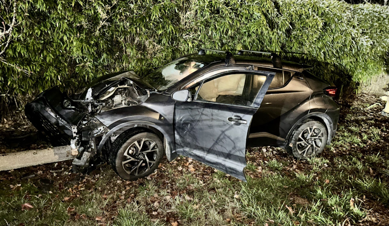 Automated Alert Leads San Rafael Police to DUI Crash Near Dominican University