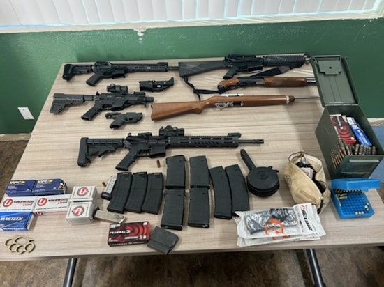 Barstow Convicted Felon Arrested, Illegal Firearms Seized Following Vehicle Check Near Silver Lakes