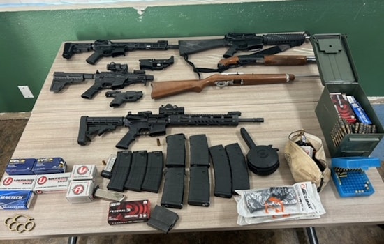 Barstow Convicted Felon Arrested, Illegal Firearms Seized Following Vehicle Check Near Silver Lakes