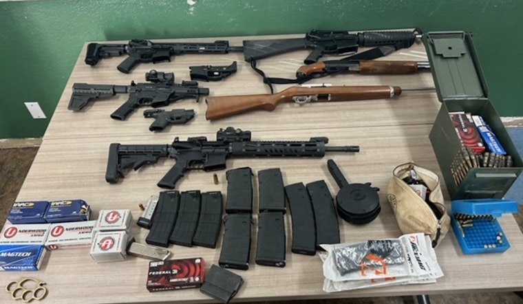 Barstow Convicted Felon Arrested, Illegal Firearms Seized Following Vehicle Check Near Silver Lakes