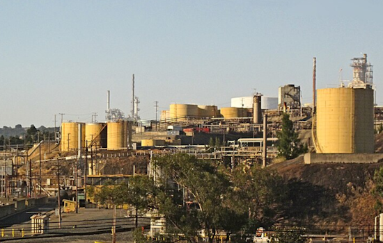 Benicia Fire Department Monitors Valero Refinery After Mechanical Issue Causes Brief Flaring, No Health Threats Expected