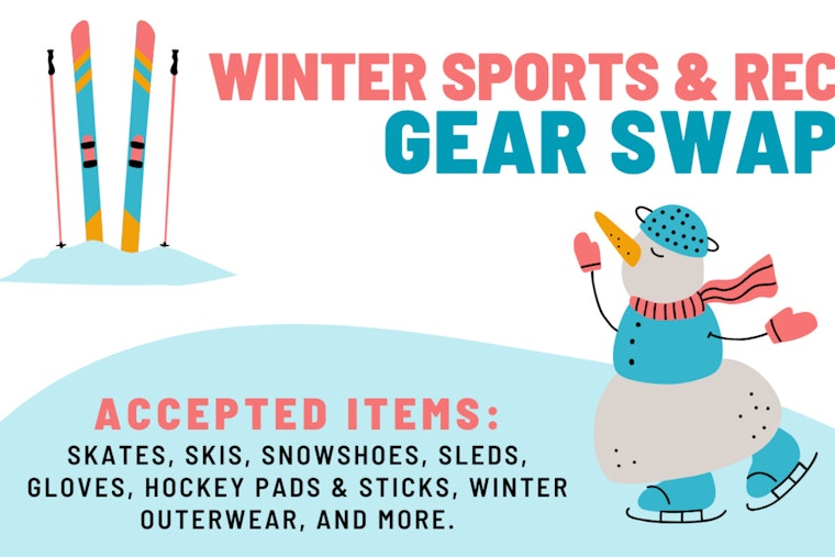 Bloomington Hosts Eco-Friendly Winter Sporting Gear Swap at Ice Garden